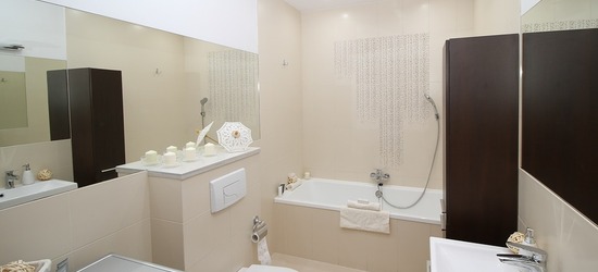 Интерьер ванных комнат и современная сантехника